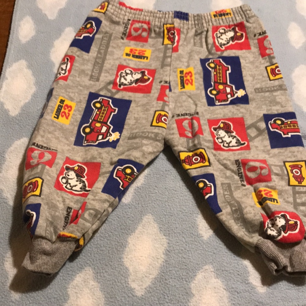 Vintage-Mini Dimensions-“Fireman” Sweat Suit-12 Mo - Picture 4 of 14